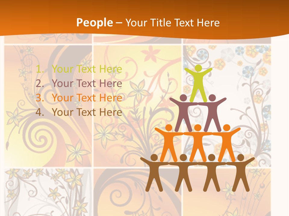 Retro Dirty Element PowerPoint Template