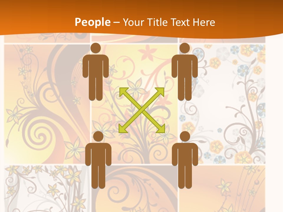 Retro Dirty Element PowerPoint Template