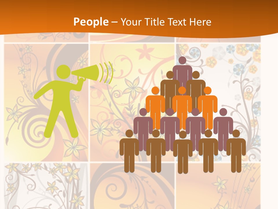 Retro Dirty Element PowerPoint Template