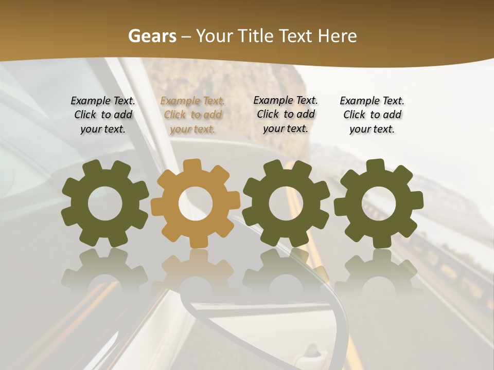 Door Window Adventure PowerPoint Template