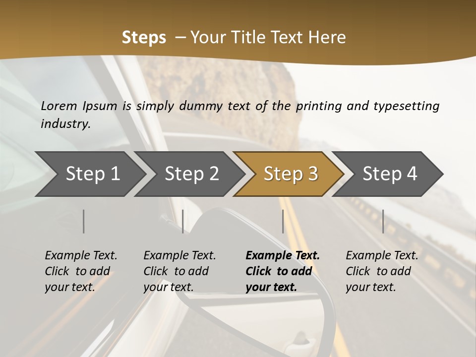 Door Window Adventure PowerPoint Template