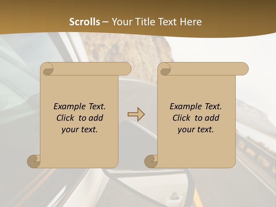 Door Window Adventure PowerPoint Template