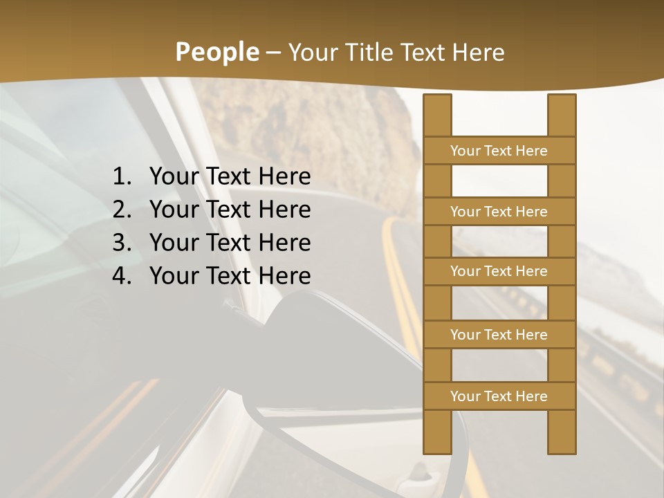 Door Window Adventure PowerPoint Template