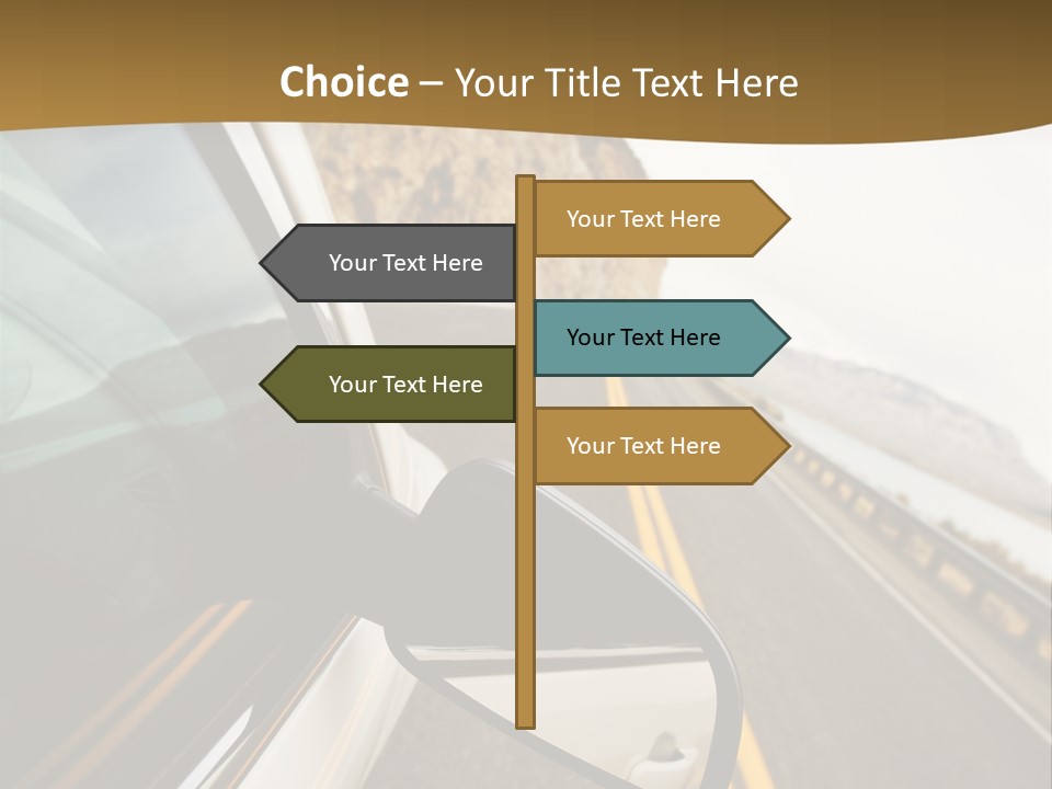 Door Window Adventure PowerPoint Template