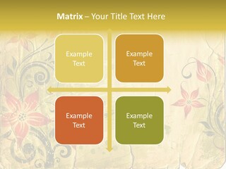 Retro Dirty Element PowerPoint Template