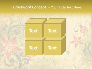 Retro Dirty Element PowerPoint Template
