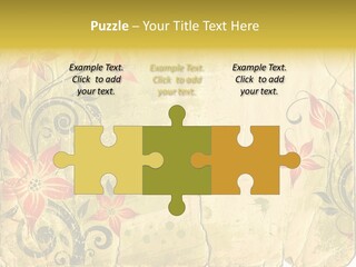 Retro Dirty Element PowerPoint Template
