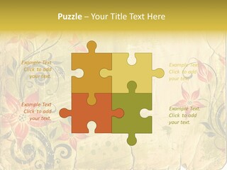 Retro Dirty Element PowerPoint Template