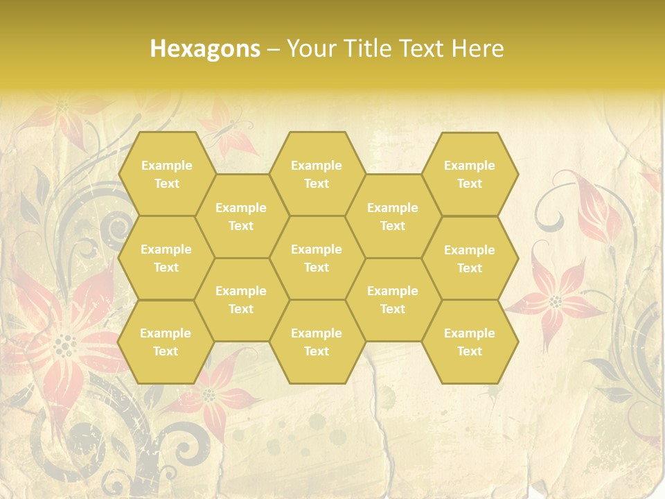 Retro Dirty Element PowerPoint Template