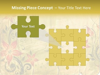 Retro Dirty Element PowerPoint Template