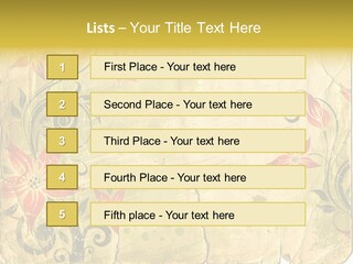 Retro Dirty Element PowerPoint Template