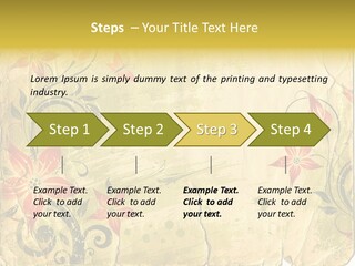 Retro Dirty Element PowerPoint Template