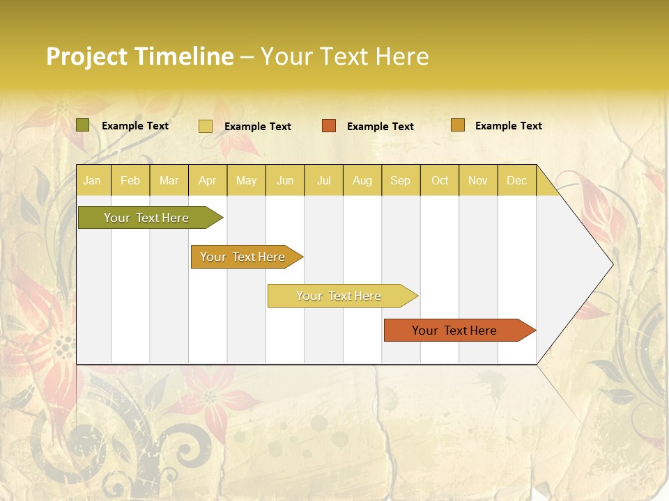 Retro Dirty Element PowerPoint Template