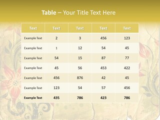 Retro Dirty Element PowerPoint Template