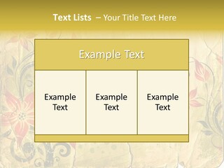 Retro Dirty Element PowerPoint Template