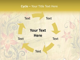 Retro Dirty Element PowerPoint Template