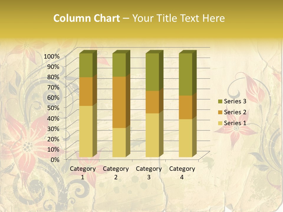 Retro Dirty Element PowerPoint Template