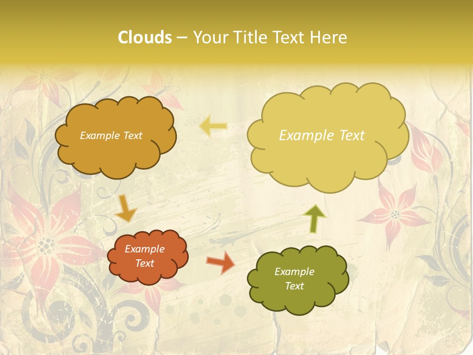 Retro Dirty Element PowerPoint Template