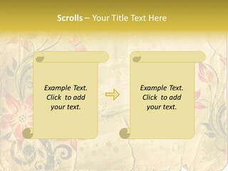 Retro Dirty Element PowerPoint Template