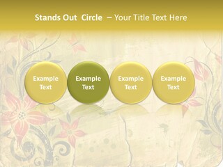 Retro Dirty Element PowerPoint Template