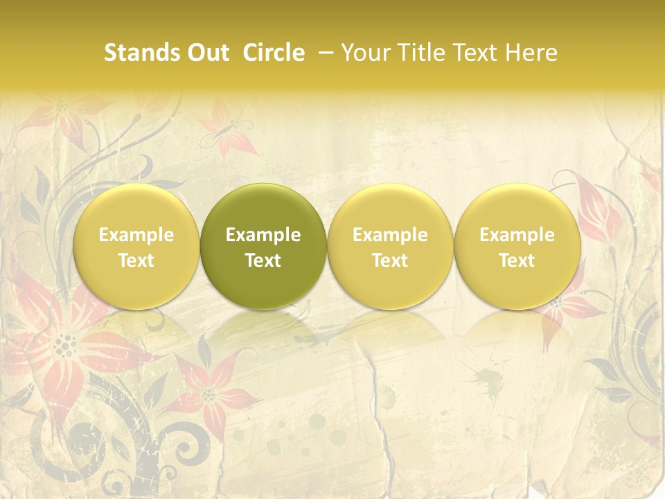 Retro Dirty Element PowerPoint Template