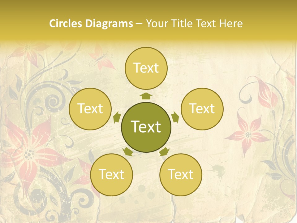 Retro Dirty Element PowerPoint Template