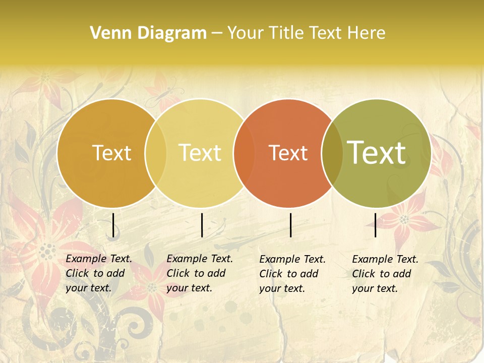 Retro Dirty Element PowerPoint Template