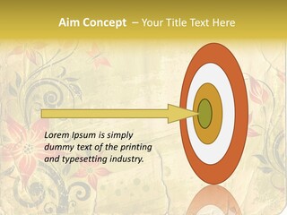 Retro Dirty Element PowerPoint Template