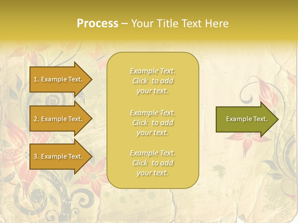Retro Dirty Element PowerPoint Template