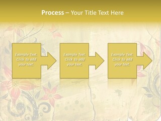 Retro Dirty Element PowerPoint Template