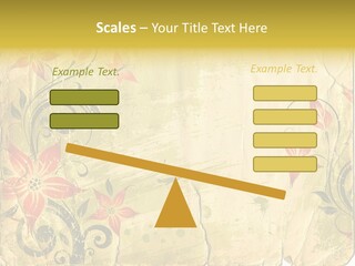 Retro Dirty Element PowerPoint Template