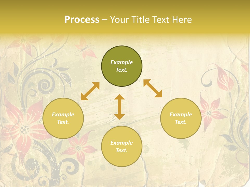 Retro Dirty Element PowerPoint Template