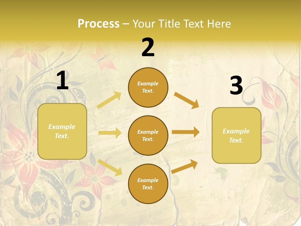 Retro Dirty Element PowerPoint Template