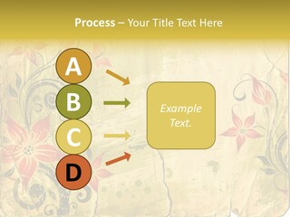 Retro Dirty Element PowerPoint Template