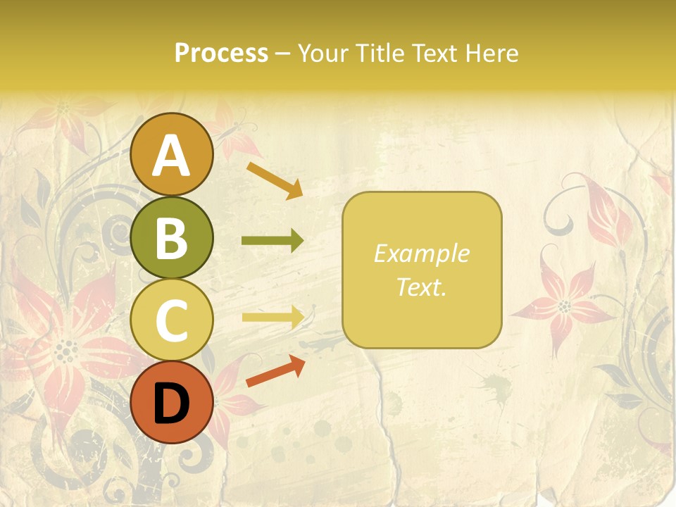 Retro Dirty Element PowerPoint Template