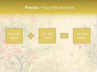 Retro Dirty Element PowerPoint Template