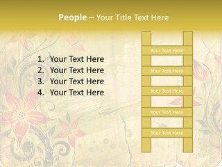 Retro Dirty Element PowerPoint Template