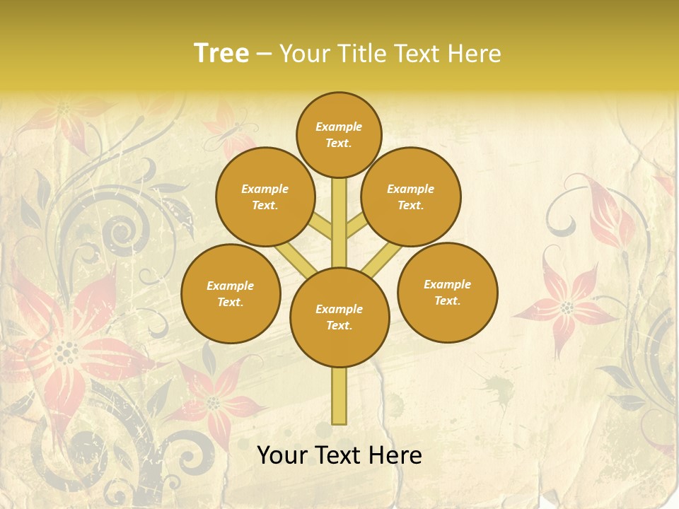 Retro Dirty Element PowerPoint Template