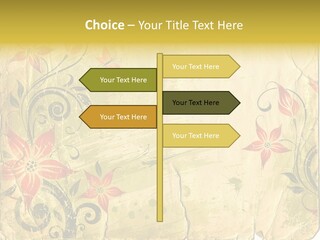 Retro Dirty Element PowerPoint Template
