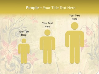 Retro Dirty Element PowerPoint Template