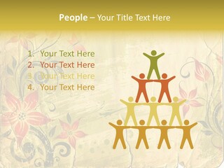 Retro Dirty Element PowerPoint Template