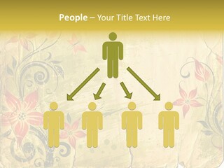 Retro Dirty Element PowerPoint Template