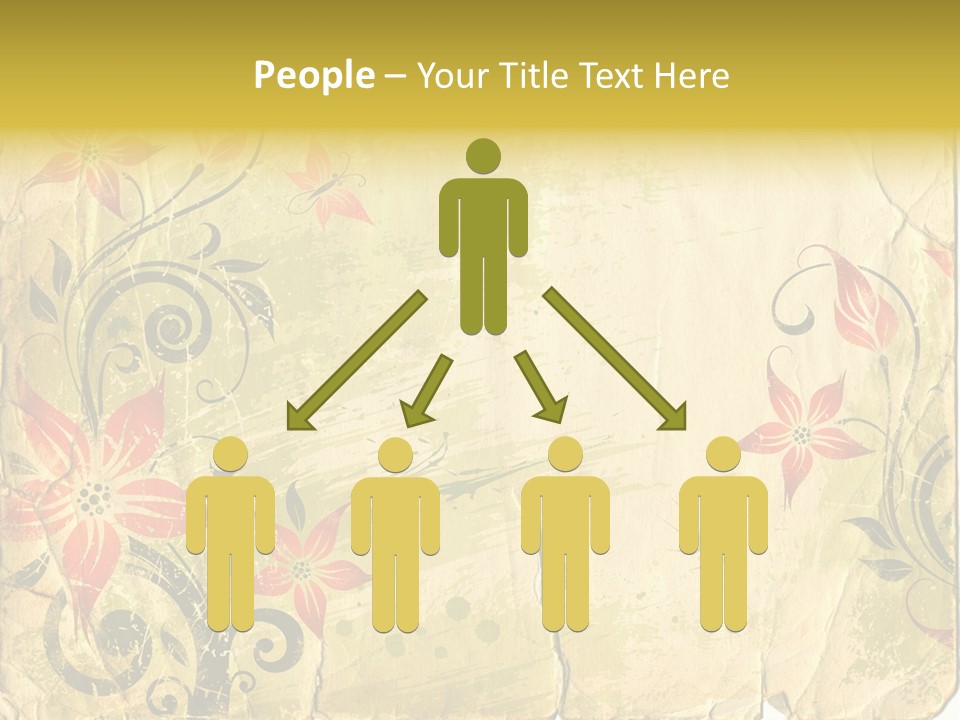 Retro Dirty Element PowerPoint Template