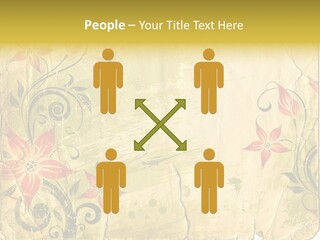 Retro Dirty Element PowerPoint Template