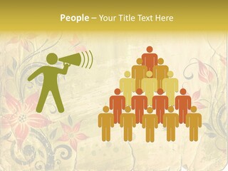 Retro Dirty Element PowerPoint Template