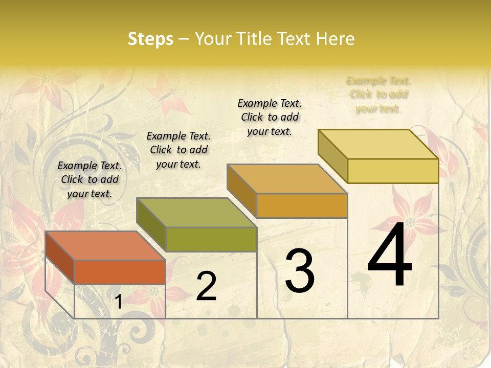 Retro Dirty Element PowerPoint Template