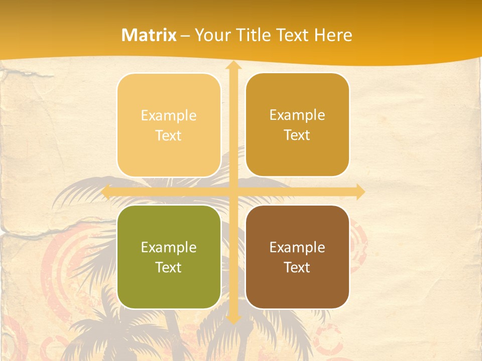 Aged Dirt Spray PowerPoint Template