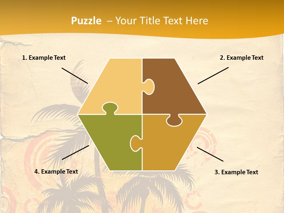 Aged Dirt Spray PowerPoint Template