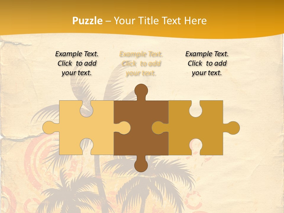 Aged Dirt Spray PowerPoint Template