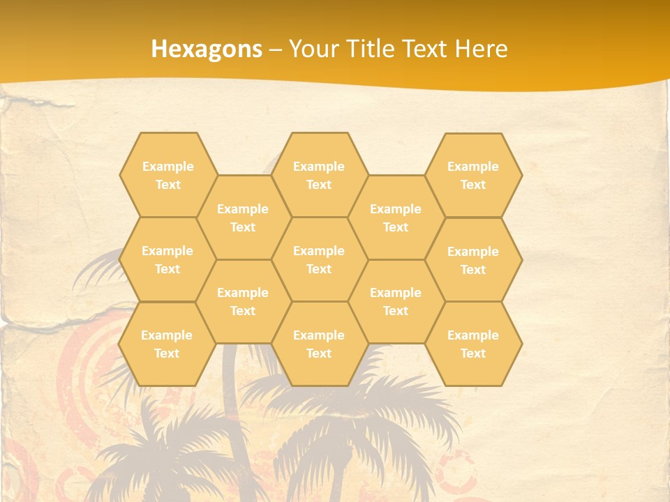 Aged Dirt Spray PowerPoint Template